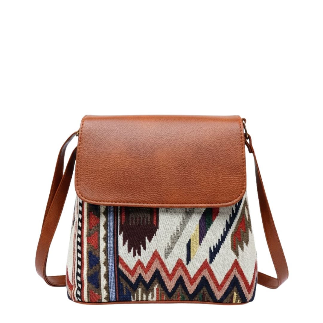 Stylish Leather Flap Sling Bag for Everyday Use 154